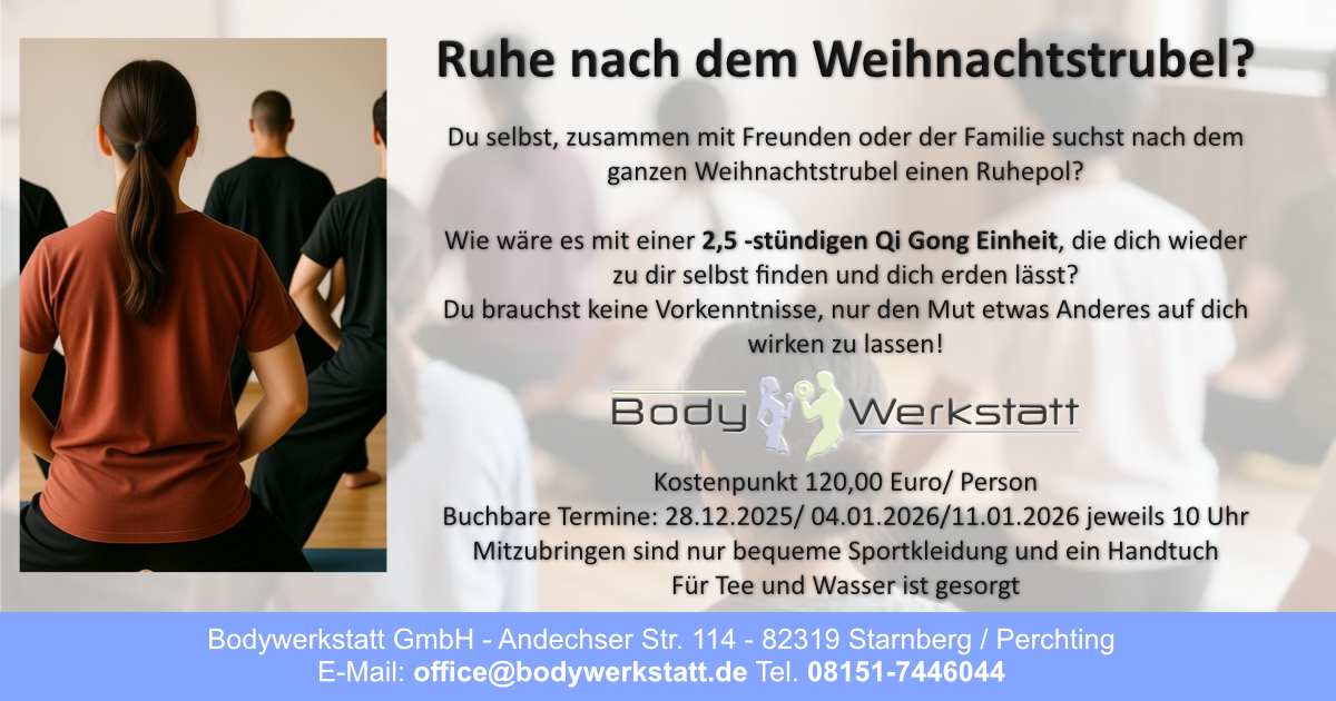 Aktion Dez 2025 QI GONG Ruhekurs