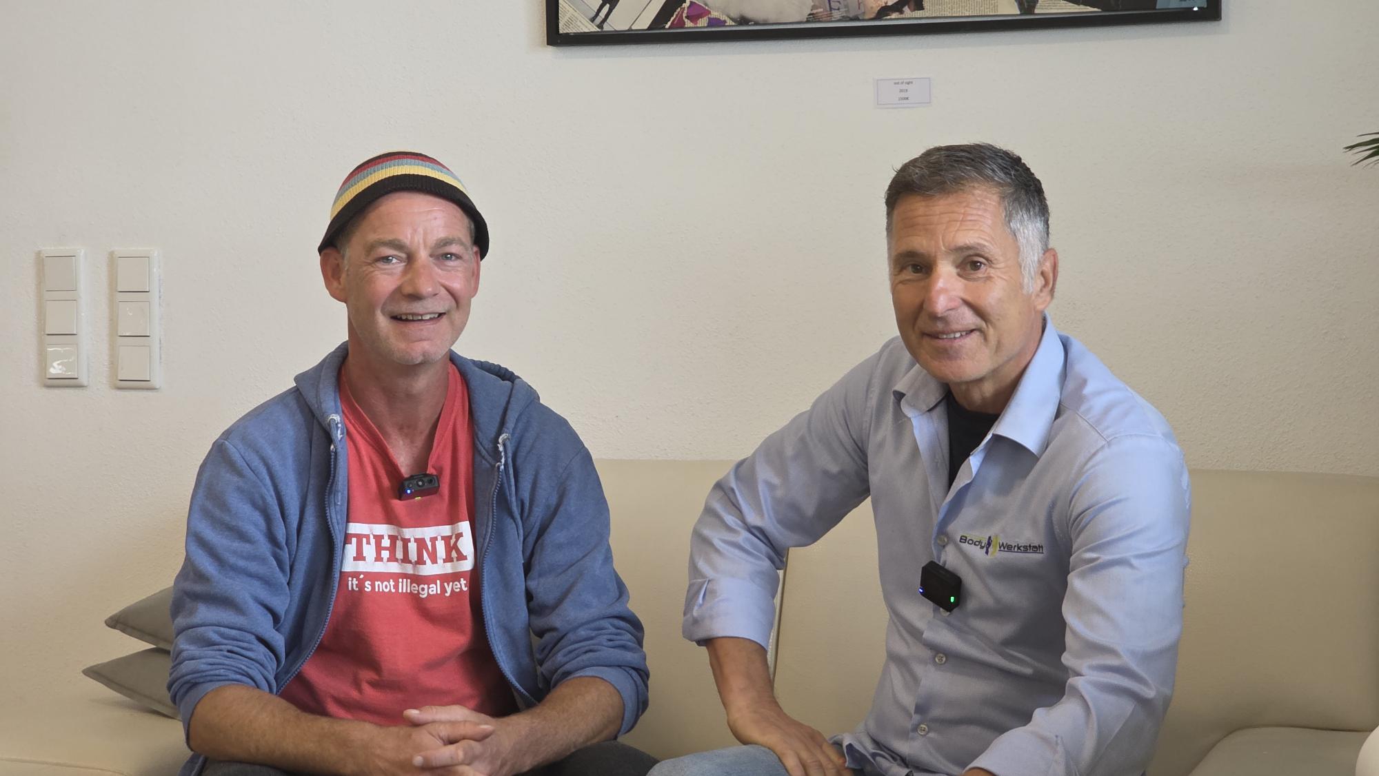 Linus und Martin im Interview