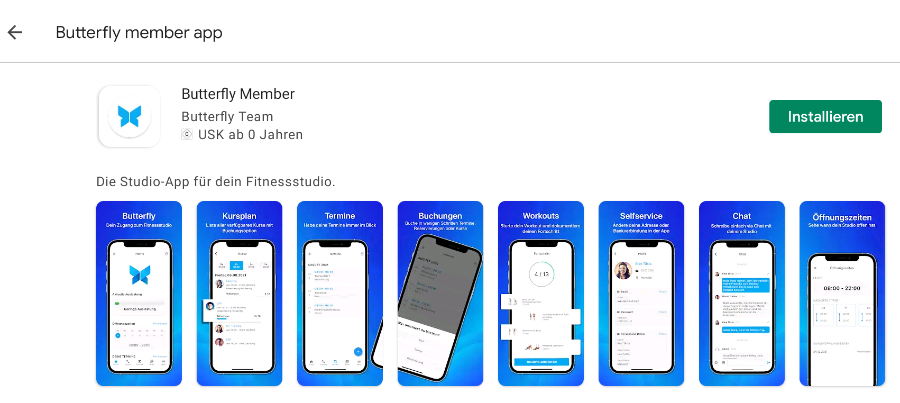 Butterfly Member App